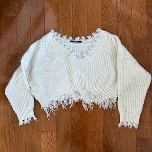 Zaful cropped sweater